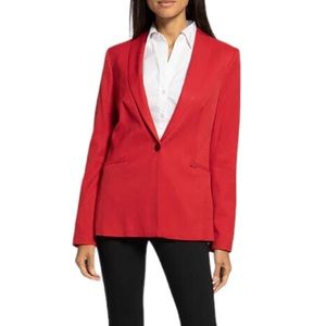Dynamite Slim-Fit Red Blazer